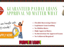 Guaranteed Payday Loans Approval No Matter What