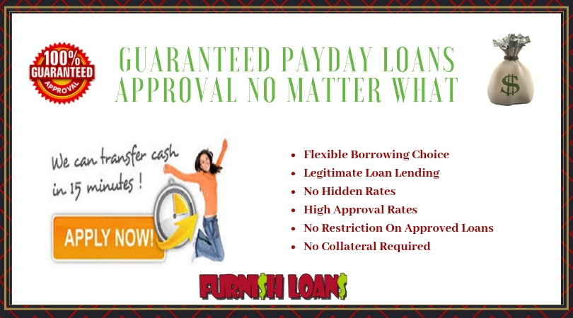 guaranteed payday loans near me no credit check