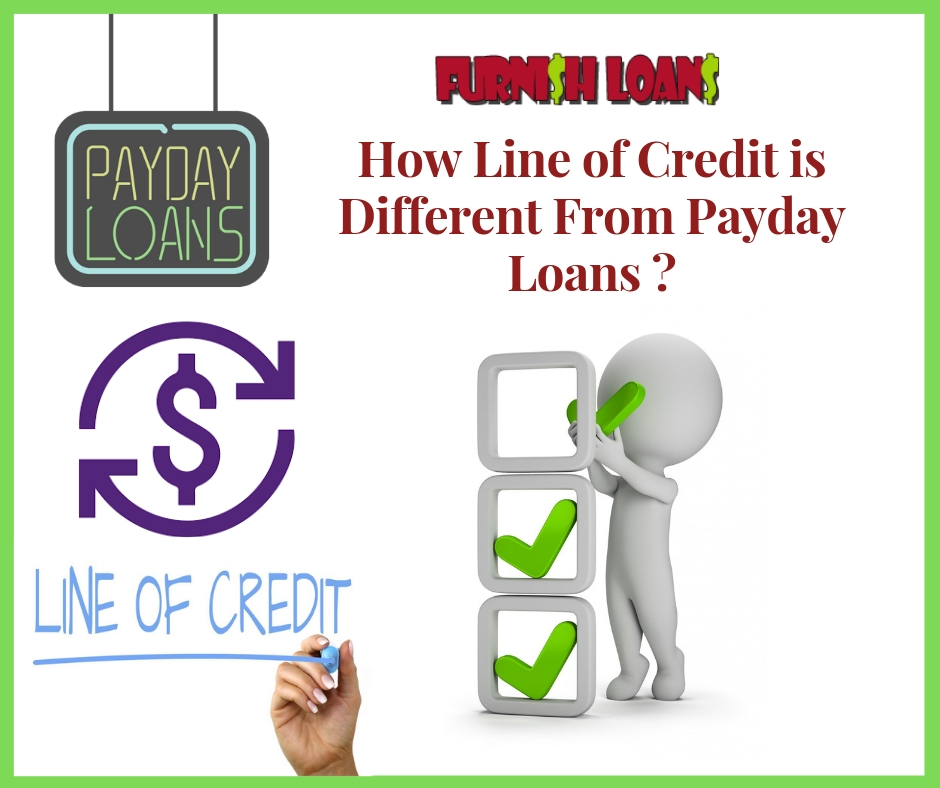 Difference Between a Payday Loan and a Line of Credit