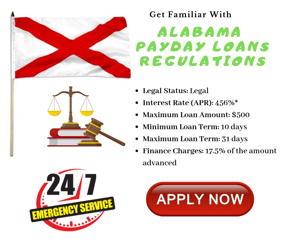 Get Familiar With Alabama Payday Loans Legislation