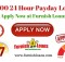 $1000 24 Hour Payday Loans