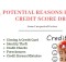 Potential Reasons Behind Credit Score Drop